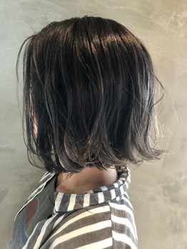 グレー系、透明感カラーにするには???_20180428_2